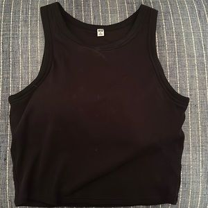 UNIQLO Ribbed Cropped Sleeveless Bra Top
BLACK, XL